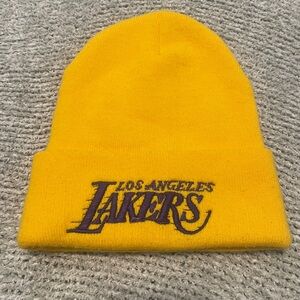 Los Angeles Lakers Yellow Beanie
